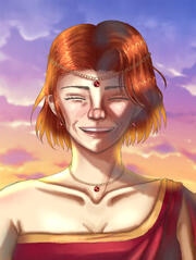 Bust 4 w/ simple bg (Clip Studio Asset)