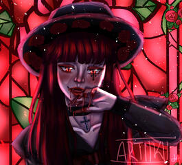 Bust 3 w/ complex bg