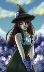 Halfbody w/ detailed bg