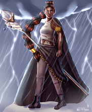 Fullbody w detailed bg